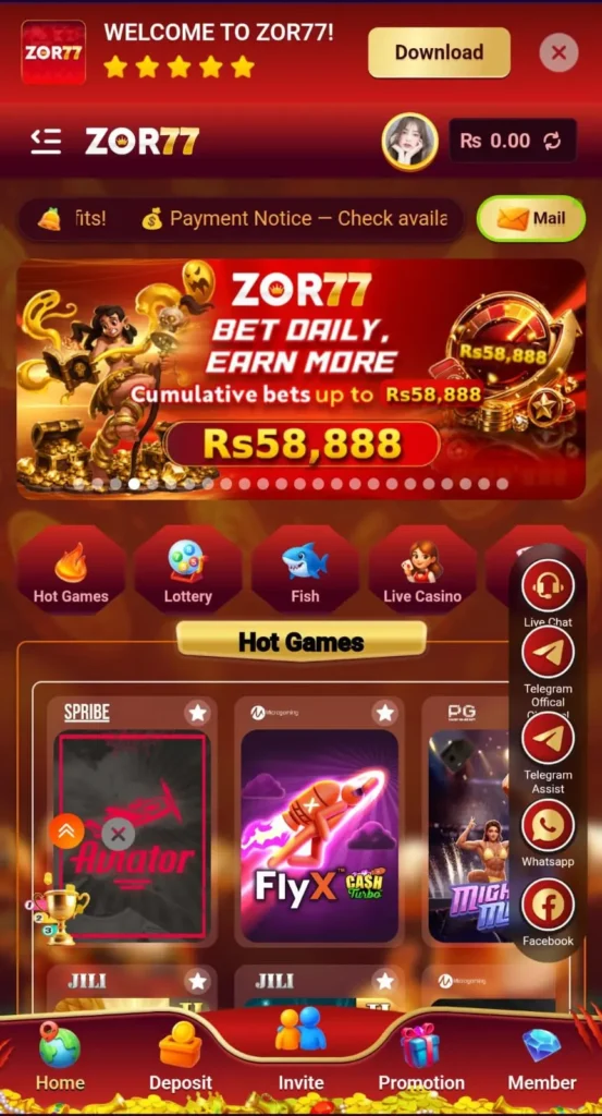 ZOR77 Game