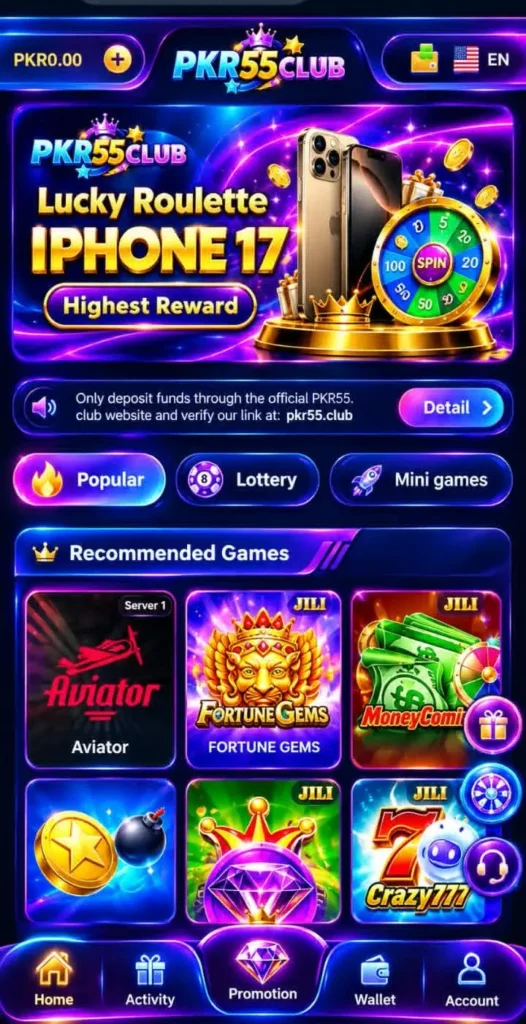 PKR55CLUB Game