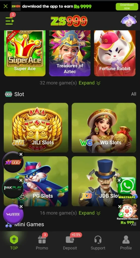 ZS999 Game/home