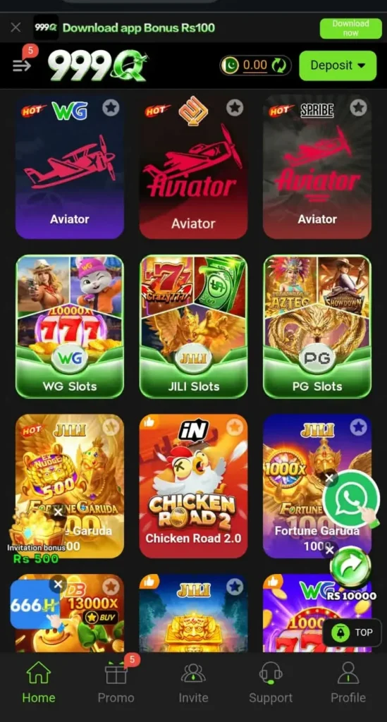 999Q Game/home